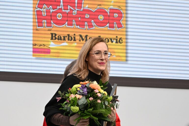 Barbi Marković wurde in Leipzig für ihr Buch «Minihorror» ausgezeichnet.
