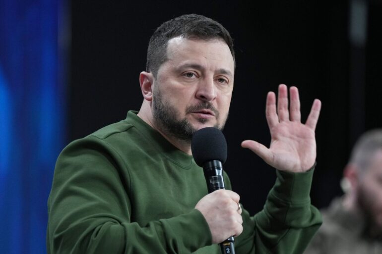 Für den Präsidenten Wolodymyr Selenskyj ist klar: «Die Ukraine wird auf jeden Fall siegen.»