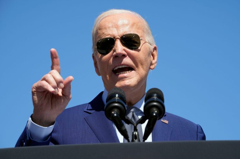 Droht Israel mit Konsequenzen: US-Präsident Joe Biden.