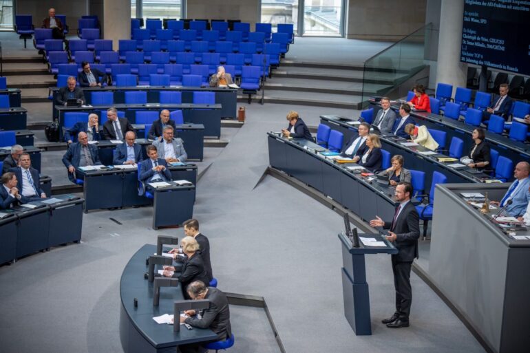 SPD-Fraktionsvize Dirk Wiese wirft der AfD vor, «das Sprachrohr für den Kreml» zu sein.