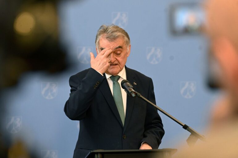 NRW-Innenminister Herbert Reul (CDU): «Von der ersten Kenntnis bis zur letzten Festnahme sind nur fünf Tage vergangen.»