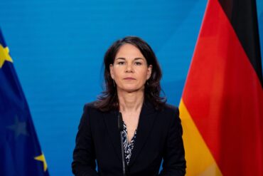 «Ich rufe alle Akteure in der Region auf, besonnen zu handeln», sagt Außenministerin Annalena Baerbock (Bündnis 90/Die Grünen), im Auswärtigen Amt.