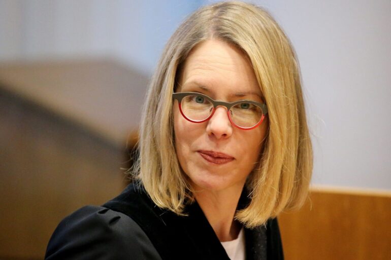Oberstaatsanwältin Anne Brorhilker im Januar 2020 im Landgericht Bonn.