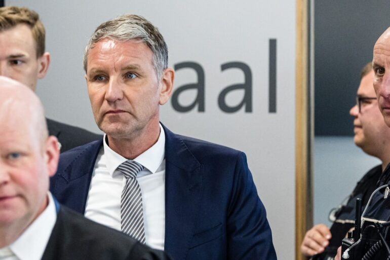 «Ich habe mit Nationalsozialismus nichts, aber auch gar nichts am Hut»: Björn Höcke.