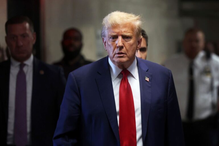 Wie es in den Prozessen gegen Donald Trump weitergeht, dürfte den Wahlkampf beeinflussen. Im November will der 77-Jährige erneut zum Präsidenten gewählt werden.