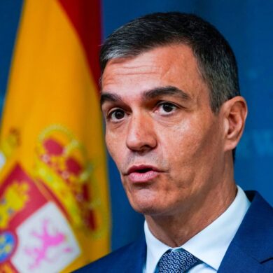 Der Ministerpräsident von Spanien: Pedro Sánchez.