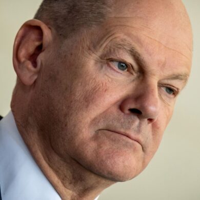 «Ärgert mich, wenn manche abschätzig vom "Freizeitpark Deutschland" reden»: Bundeskanzler Olaf Scholz.