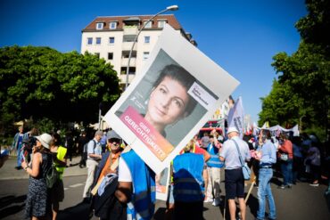 Das Bündnis Sahra Wagenknecht erfreut sich laut einer Umfrage in Thüringen wachsender Beliebtheit.