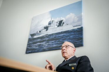 Vizeadmiral Jan Christian Kaack: «Ich bin mir da mit dem Minister einig, denn wir müssen jetzt in die Flotte der Zukunft investieren.»