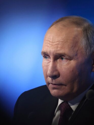 Wird im August 25 Jahre an der Macht sein: der russische Staatschef Wladimir Putin.
