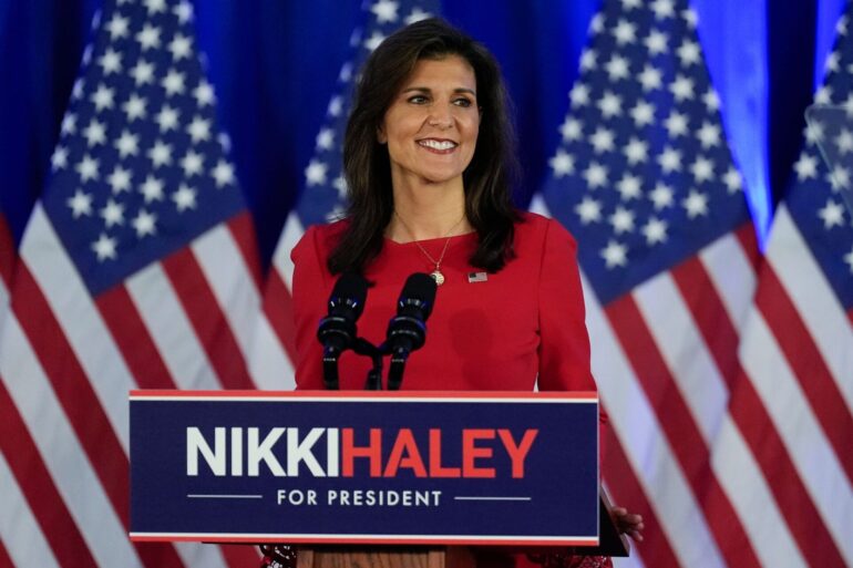 Stellte sich nach ihrem Ausstieg aus dem Rennen um die Präsidentschaftskandidatur nicht hinter Trump: Nikki Haley.