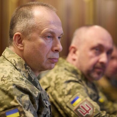 Generaloberst Olexander Syrskyj: «Die Situation ist schwierig.»