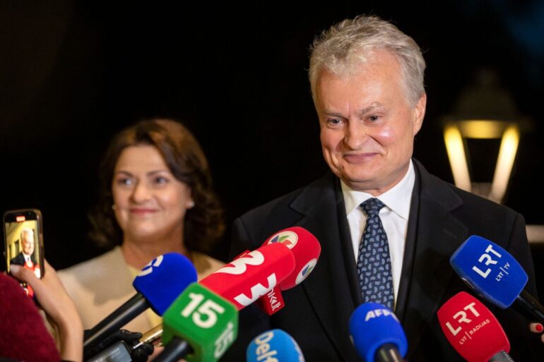 Gitanas Nauseda steht seit 2019 an der Spitze des größten Baltenstaats.