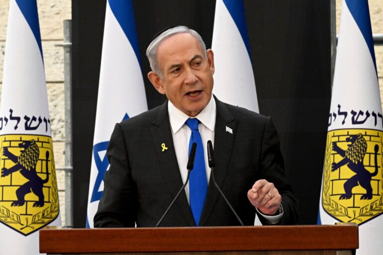 Israels Premierminister Benjamin Netanjahu zeigt sich entschlossen im Gaza-Krieg.
