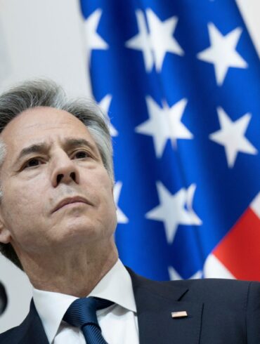US-Außenminister Antony Blinken in Kiew.