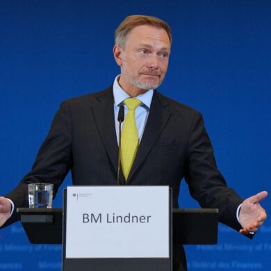 Christian Lindner nannte die aktuelle Steuerschätzung einen «Realitätscheck» für den Bundeshaushalt 2025.