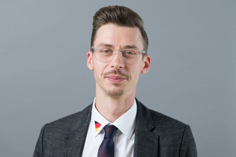 Der AfD-Politiker Mario Kumpf.