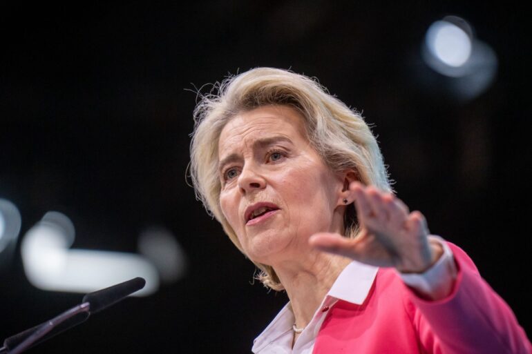 Schließt eine Kooperation mit der rechtskonservativen EKR-Fraktion nicht ausgeschlossen: Ursula von der Leyen.