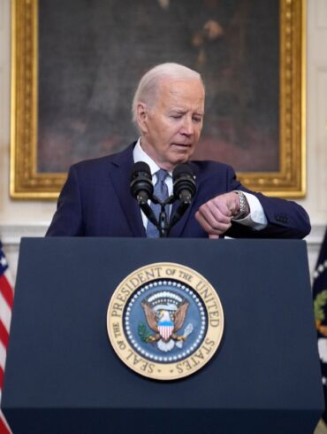 «Es ist ein Fahrplan für einen dauerhaften Waffenstillstand und die Freilassung aller Geiseln»: Joe Biden.