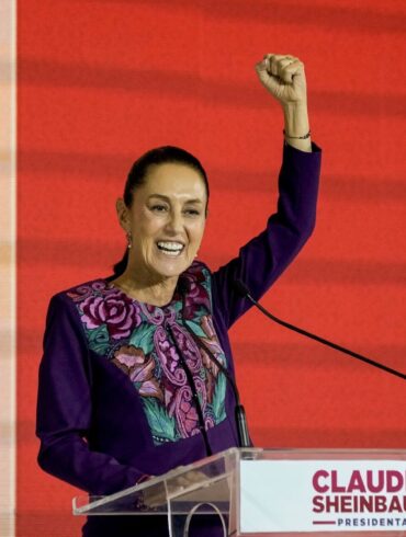 Die linke Regierungskandidatin Claudia Sheinbaum galt als Favoritin bei der Präsidentenwahl in Mexiko. Laut offizieller Hochrechnung erhielt sie die meisten Stimmen.
