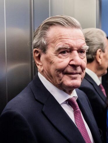 Der frühere Bundeskanzle Gerhard Schröder.