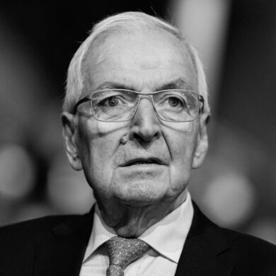 Klaus Töpfer wurde 85 Jahre alt.