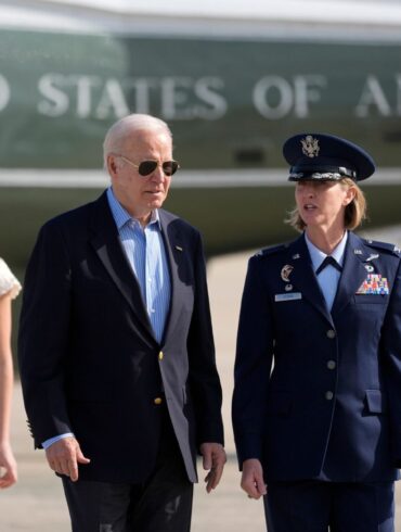 Joe Biden ist auf dem Weg nach Italien zum G7-Gipfel.