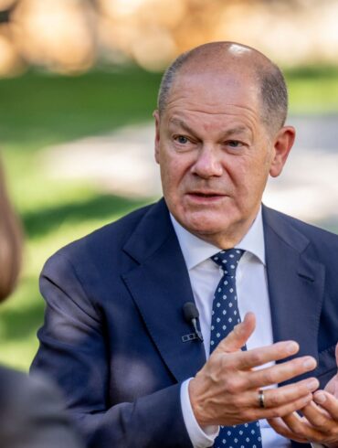Schließt ein Gespräch für die Zukunft mit dem russischen Präsidenten Wladimir Putin nicht aus: Olaf Scholz.