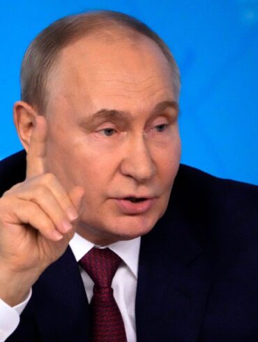 Der russische Präsident Wladimir Putin: Sein Besuch in Nordkorea soll bis Mittwoch dauern.