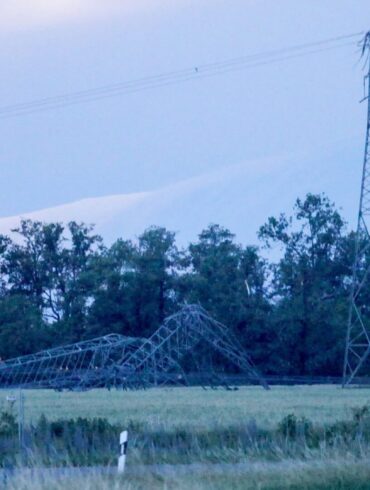 Am Dienstag waren über großen Teilen Deutschlands kräftige Gewitter niedergegangen.
