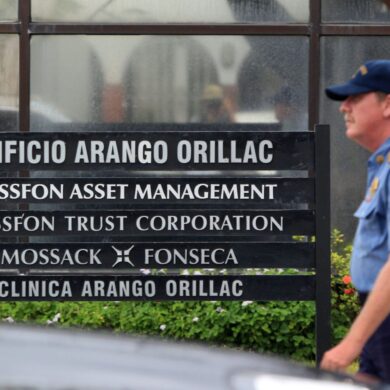 Die Zentrale der Anwaltskanzlei Mossack Fonseca in Panama-Stadt (Archivbild).