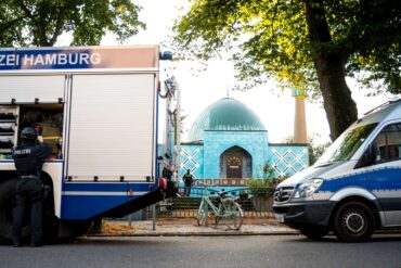 Die Blaue Moschee an der Außenalster in Hamburg wurde beschlagnahmt.