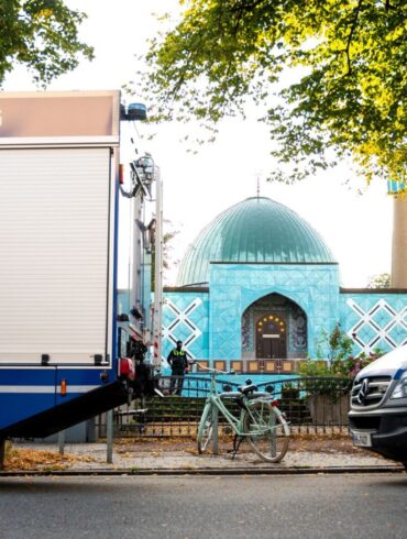 Die Blaue Moschee an der Außenalster in Hamburg wurde beschlagnahmt.