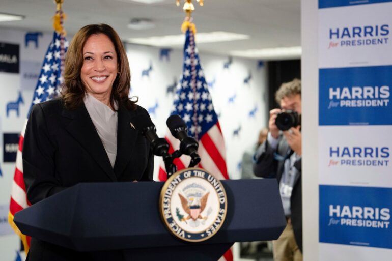 Harris for President? Die Vizepräsidentin hat die besten Voraussetzungen, um anstelle ihres Chefs ins Rennen für die Demokraten zu gehen.