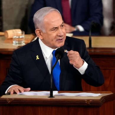 Netanjahu sagt im US-Kongress, Israel habe viel getan, um palästinensische Zivilisten aus der Gefahrenzone zu bringen und zu schützen.