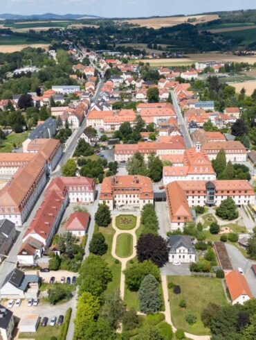 Die Brüdergemeine Herrnhut in Sachsen.