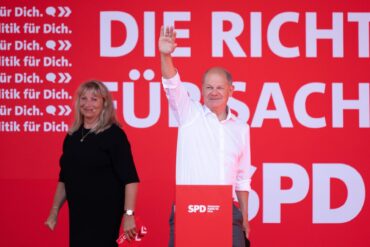 Dresden: Beim Wahlkampfauftakt der Sachsen-SPD verspricht Bundeskanzler Scholz eine sichere Rente.