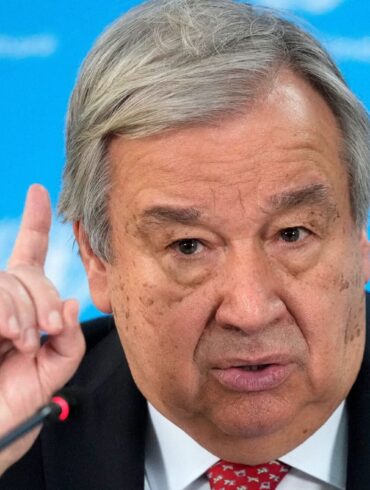 UN-Generalsekretär António Guterres drängt auf politische Lösung des Nahost-Konflikts. (Archivbild)
