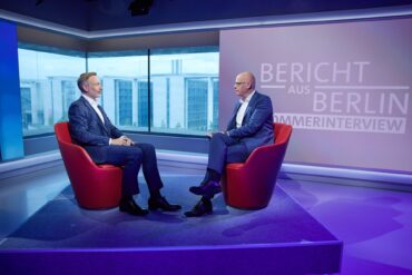 FDP-Chef Lindner sieht seine Partei in der Ampel als Korrektiv:  Stellen uns einer Politik entgegen, die SPD und Grüne ohne uns machen würden.
