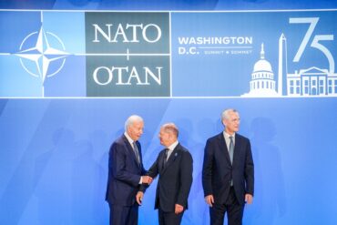 Überraschende Entscheidung beim Nato-Gipfel: Die USA stationieren wieder weitreichende Waffen in Deutschland.