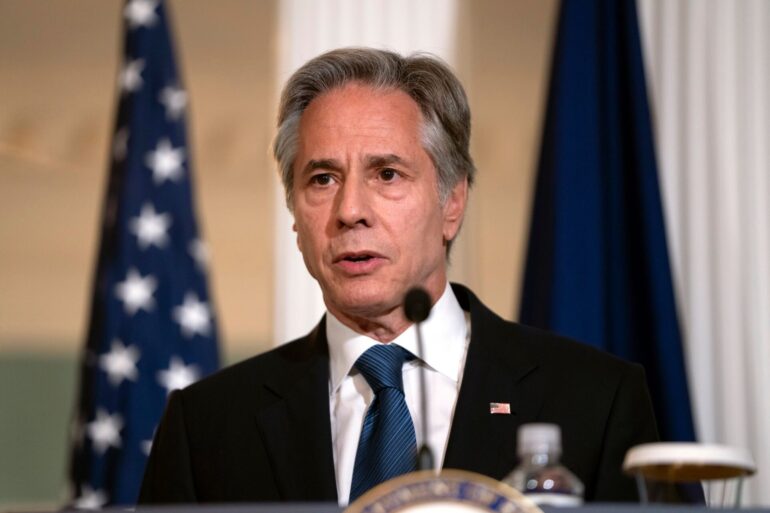 Nach Meinung von US-Außenminister Blinken könnte der Iran bald in der Lage sein, Atomwaffen herzustellen.