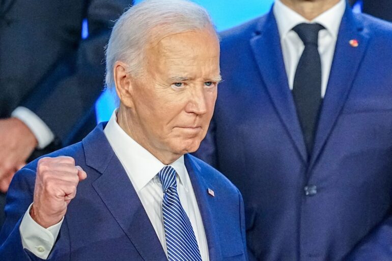 Biden will Stärke zeigen. (Archivbild)