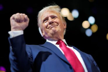 Trump ist der unangefochtene Star auf dem Parteitag.