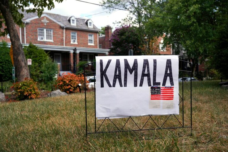 Kamala Harris kann von Joe Bidens Wahlkampfgeld profitieren. Ihr steht ein Millionenbudget zur Verfügung.