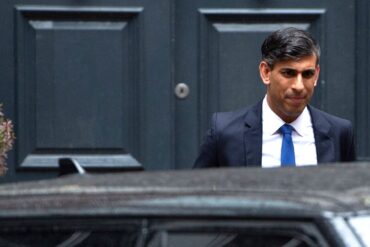 Seine Partei erlitt eine schwere Niederlage: der bisherige Regierungschef Rishi Sunak.