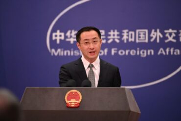 Sprecher des chinesischen Außenministeriums (Archivbild)