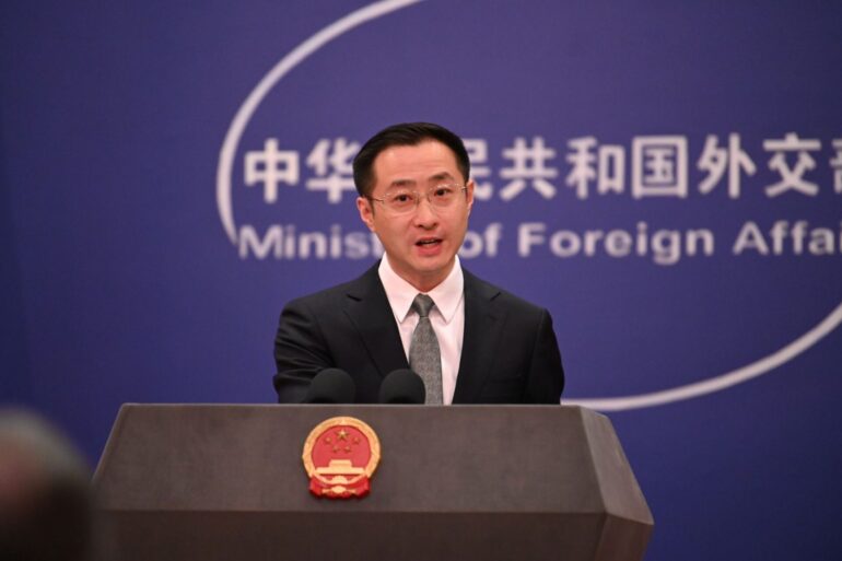 Sprecher des chinesischen Außenministeriums (Archivbild)