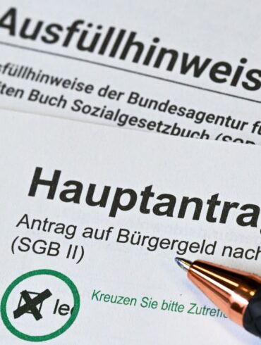 Nullrunde im nächsten Jahr? Antrag auf Bürgergeld (Archivfoto)
