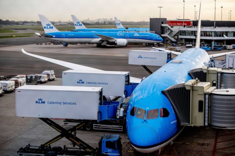 Kaum ein KLM-Flieger hebt mehr ab. (Archivbild)