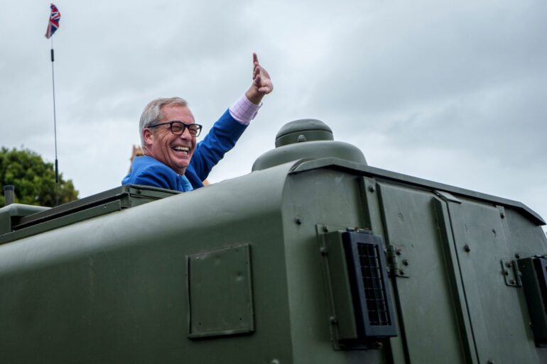 Farage dürfte mit großer Wahrscheinlichkeit ins Unterhaus einziehen